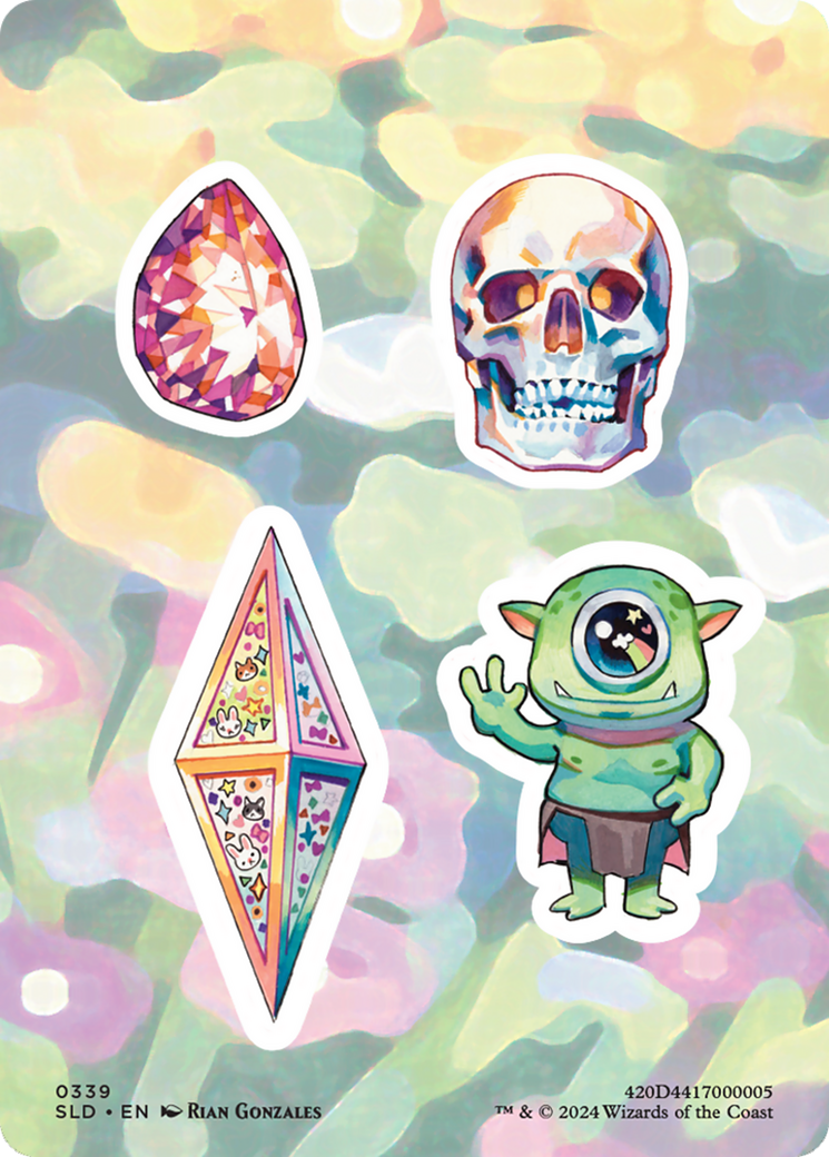 Sticker Sheet (0339) [Secret Lair Drop Series] | Galactic Gamez