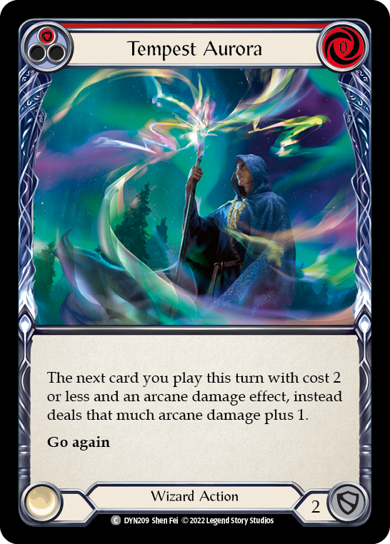 Tempest Aurora (Red) [DYN209] (Dynasty) | Galactic Gamez