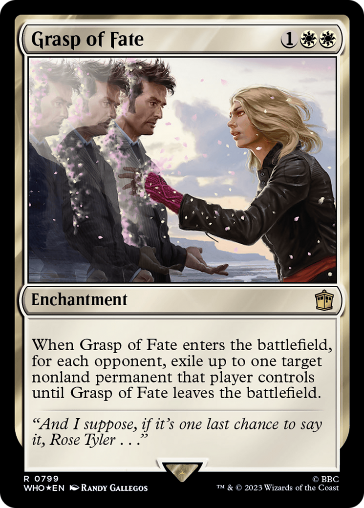 Grasp of Fate (Surge Foil) [Doctor Who] | Galactic Gamez