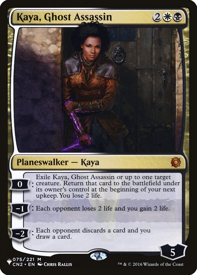 Kaya, Ghost Assassin [The List] | Galactic Gamez