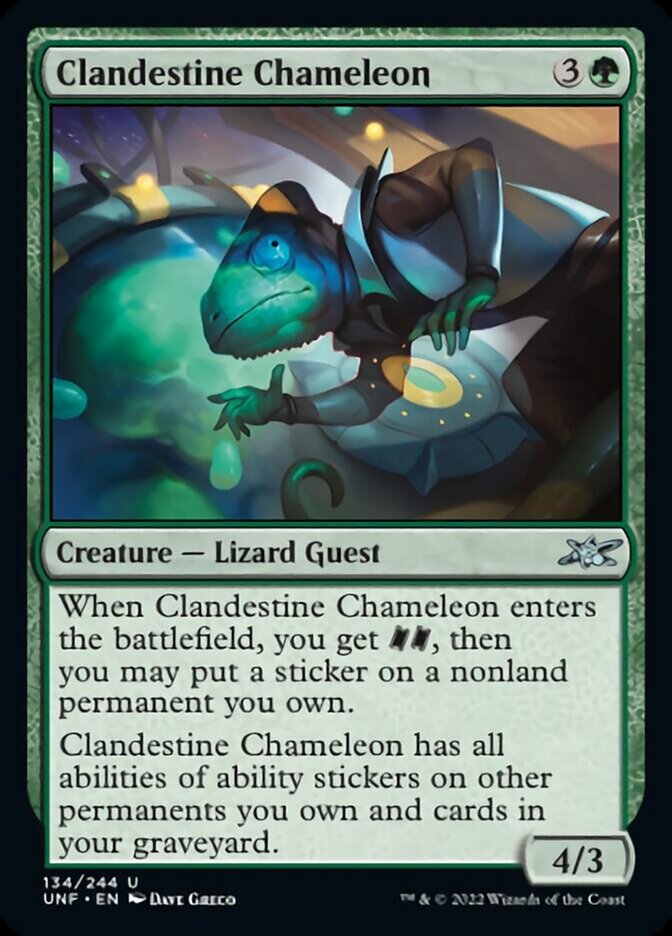 Clandestine Chameleon [Unfinity] | Galactic Gamez