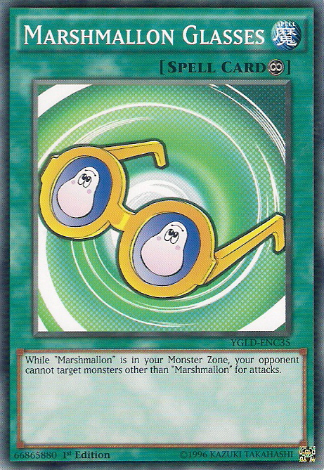 Marshmallon Glasses [YGLD-ENC35] Common | Galactic Gamez