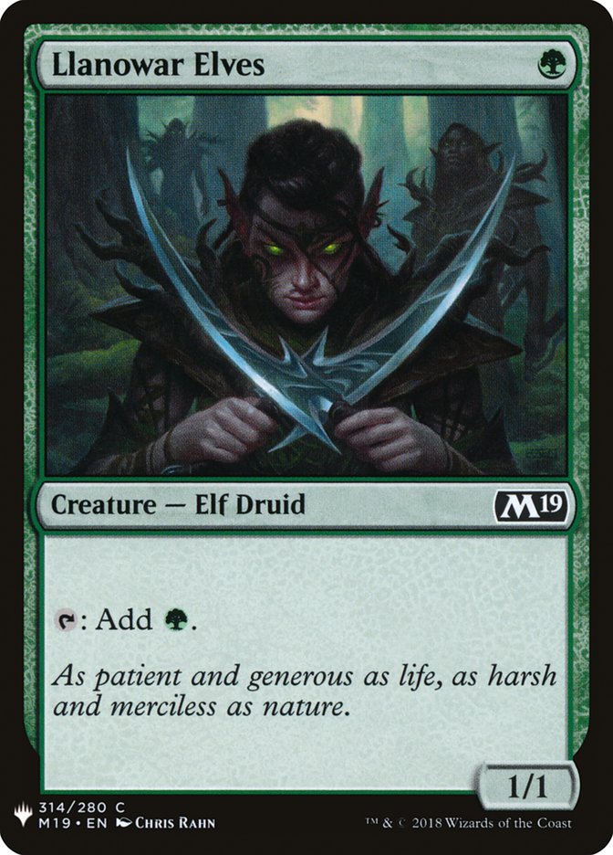 Llanowar Elves [Mystery Booster] | Galactic Gamez