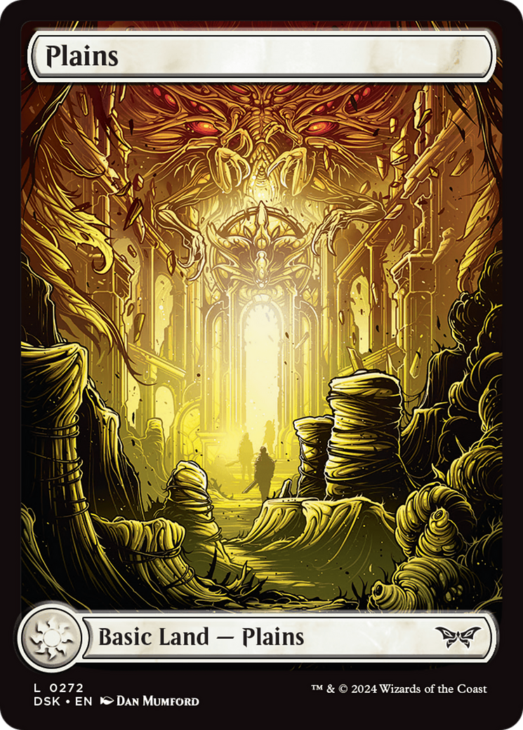 Plains (272) - Full Art [Duskmourn: House of Horror] | Galactic Gamez