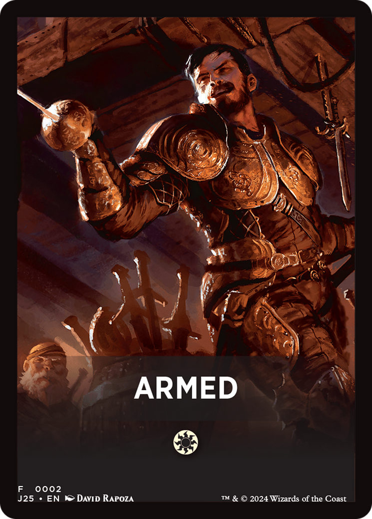 Armed Theme Card [Foundations Jumpstart Front Cards] | Galactic Gamez