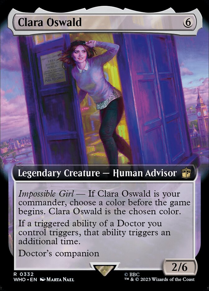 Clara Oswald (Extended Art) [Doctor Who] | Galactic Gamez