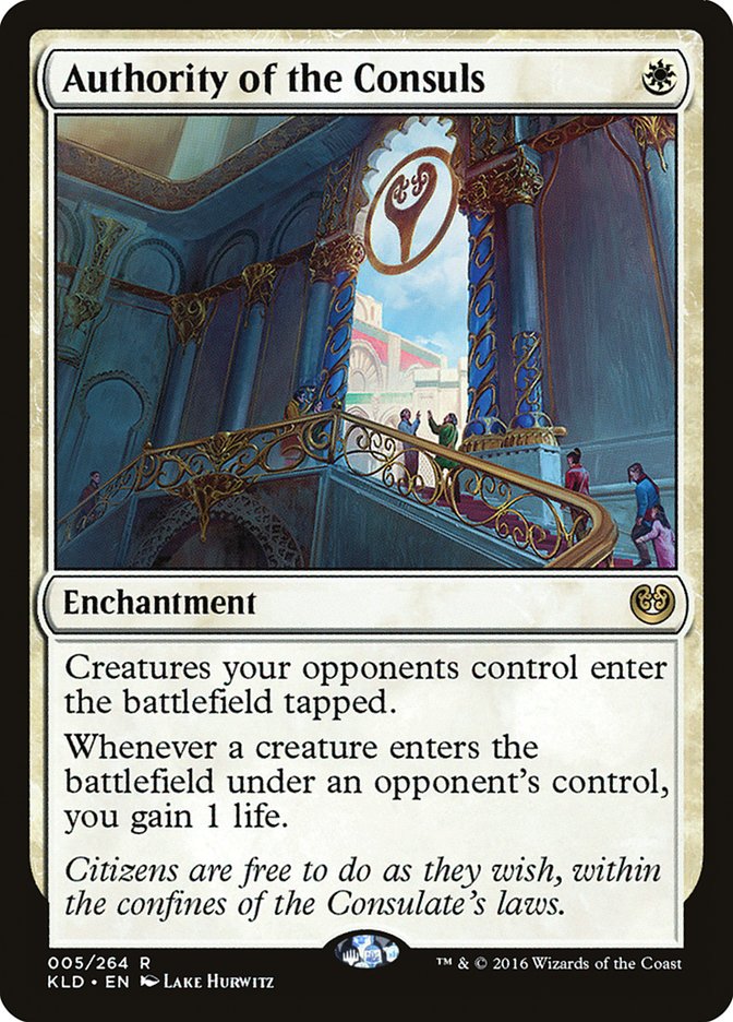 Authority of the Consuls [Kaladesh] | Galactic Gamez