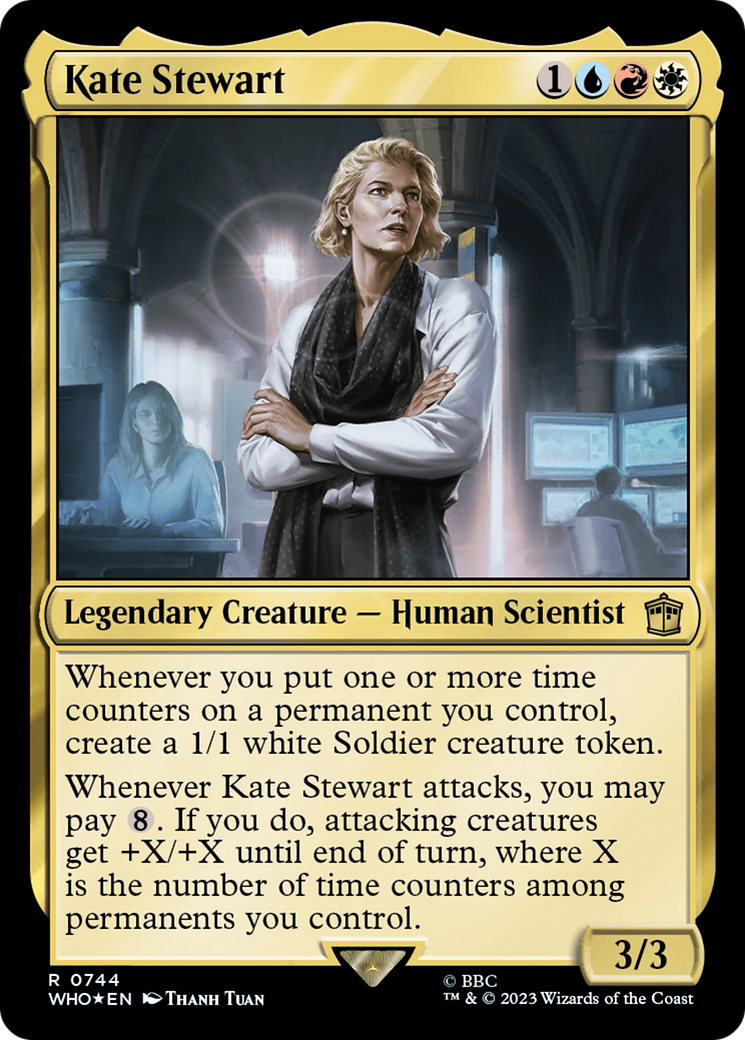 Kate Stewart (Surge Foil) [Doctor Who] | Galactic Gamez