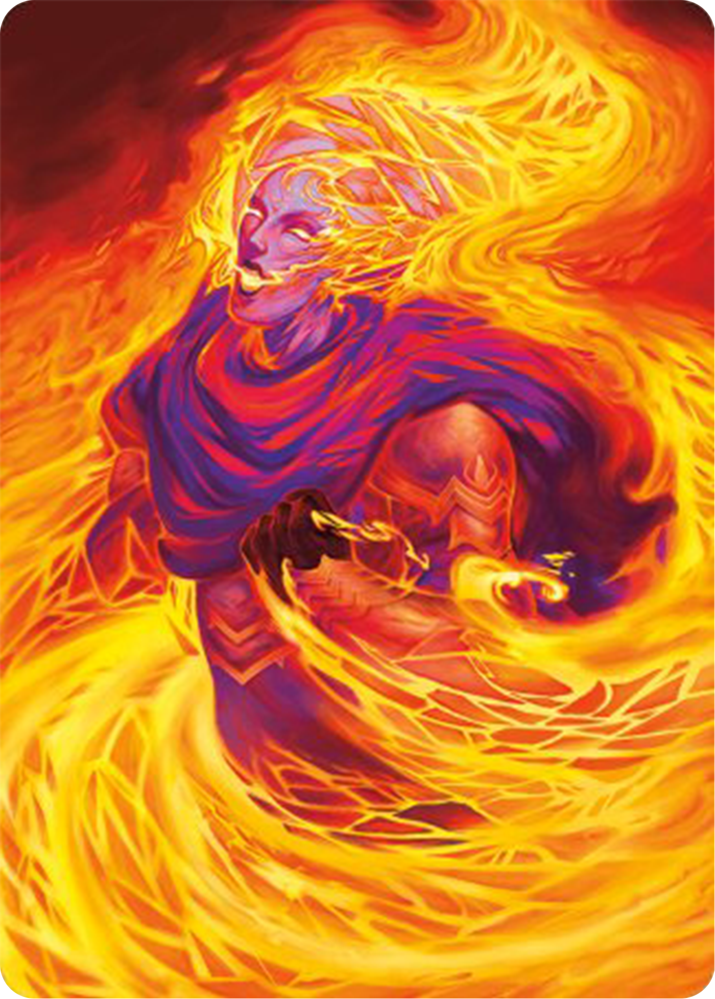 Flare of Duplication Art Card [Modern Horizons 3 Art Series] | Galactic Gamez