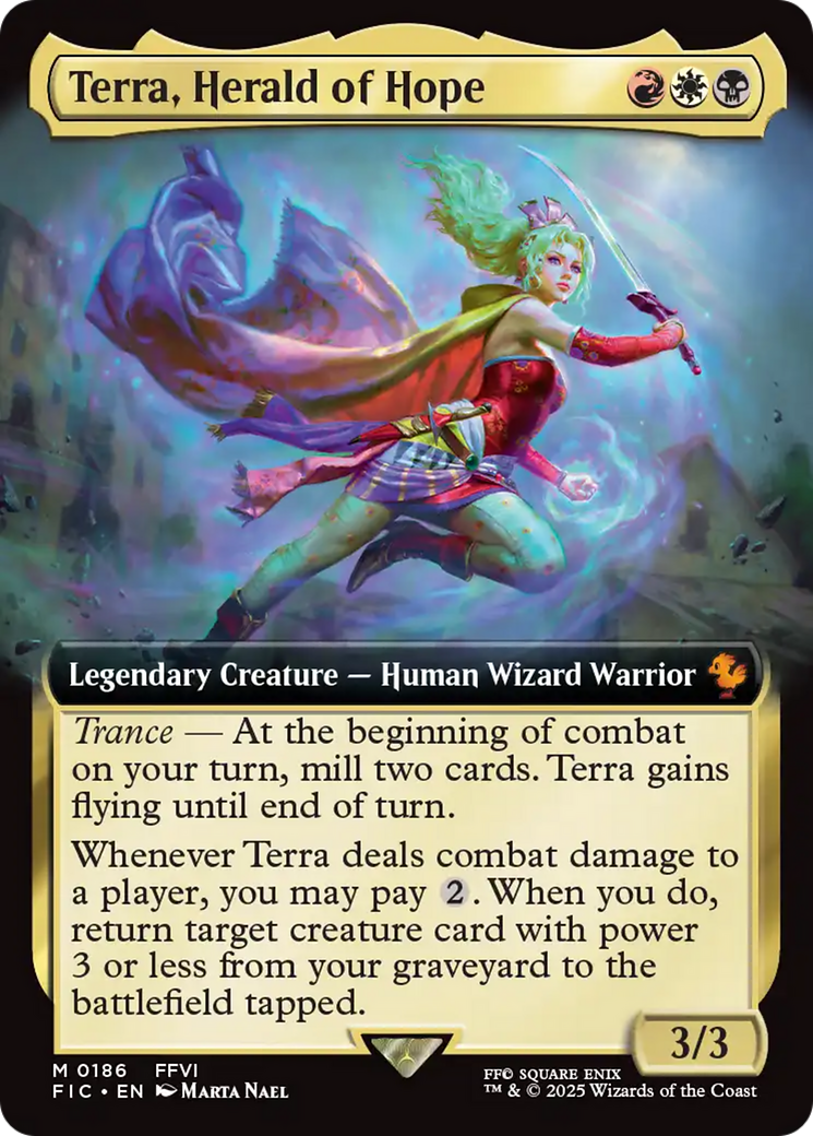 Terra, Herald of Hope (Extended Art) [FINAL FANTASY Commander] | Galactic Gamez