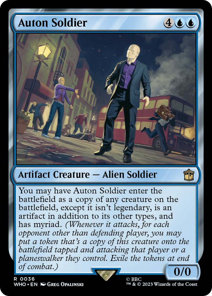 Auton Soldier [Doctor Who] | Galactic Gamez