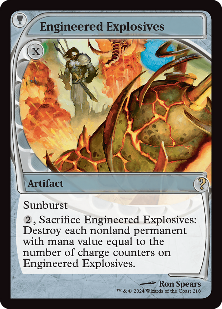Engineered Explosives (Future Sight) [Mystery Booster 2] | Galactic Gamez