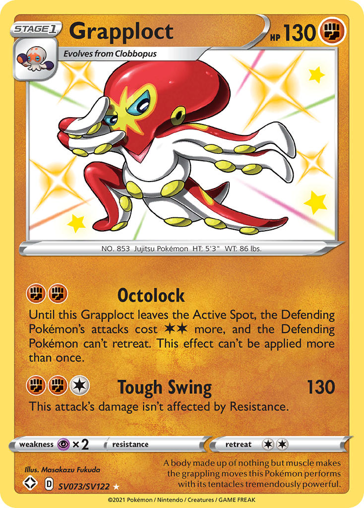 Grapploct (SV073/SV122) [Sword & Shield: Shining Fates] | Galactic Gamez