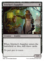 Stitcher's Supplier (White Border) [Mystery Booster 2] | Galactic Gamez