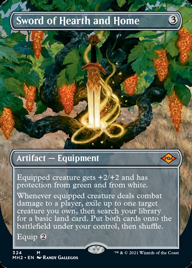 Sword of Hearth and Home (Borderless Alternate Art) [Modern Horizons 2] | Galactic Gamez