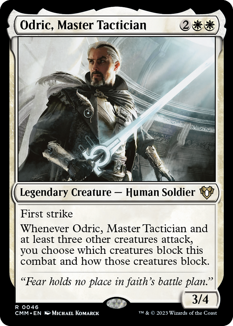 Odric, Master Tactician [Commander Masters] | Galactic Gamez