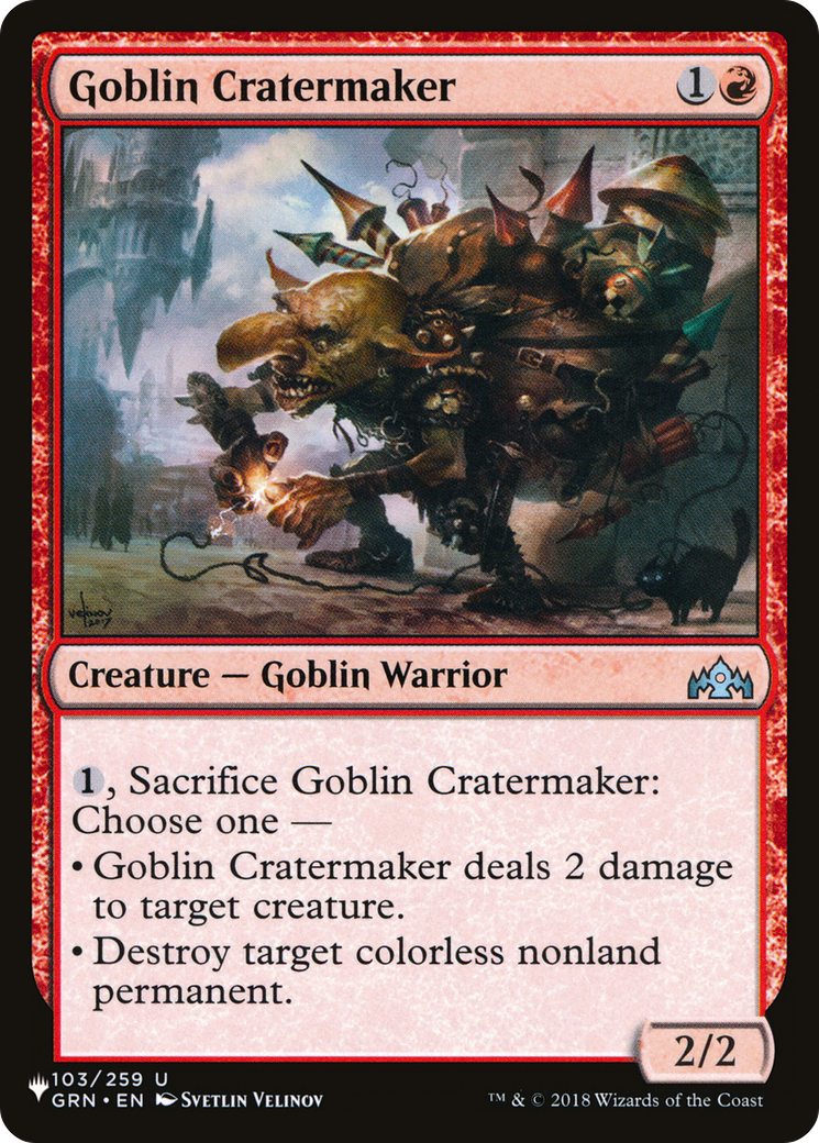 Goblin Cratermaker [The List] | Galactic Gamez