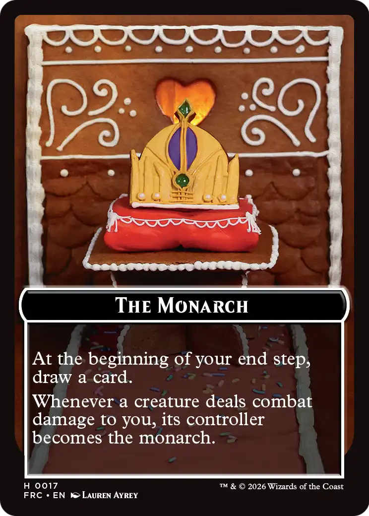 Citizen // The Monarch Double-Sided Token [Reality Fracture Commander Tokens] | Galactic Gamez