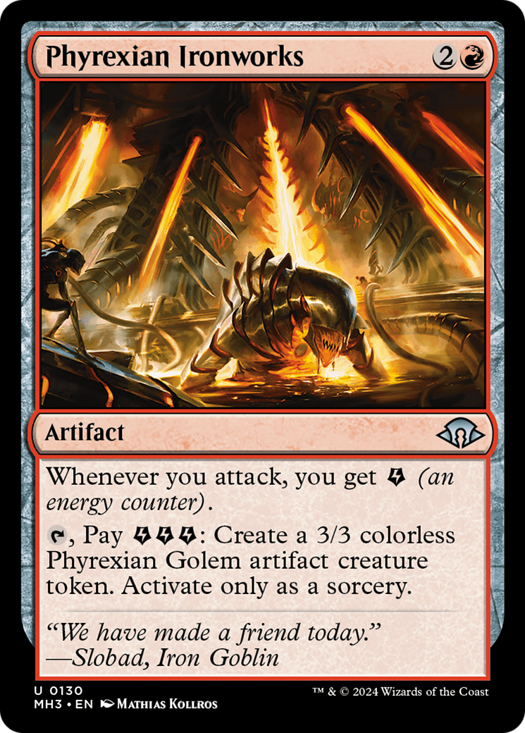 Phyrexian Ironworks [Modern Horizons 3] | Galactic Gamez
