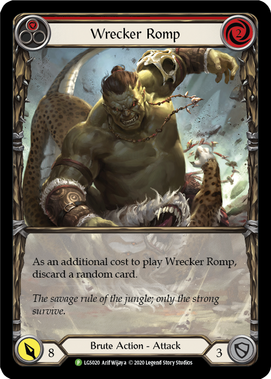 Wrecker Romp (Red) [LGS020] (Promo) | Galactic Gamez