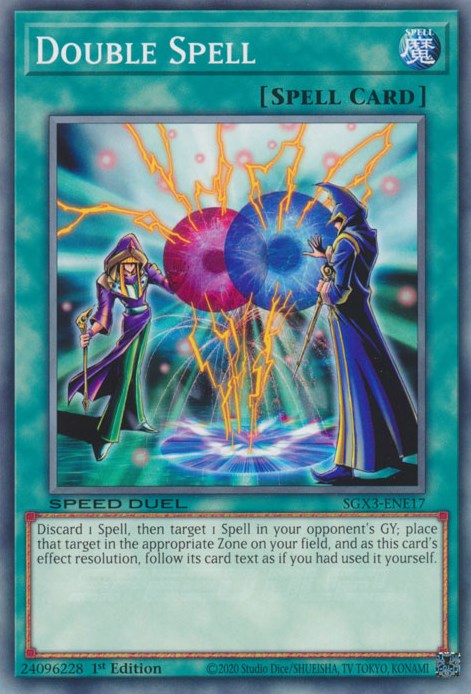 Double Spell [SGX3-ENE17] Common | Galactic Gamez