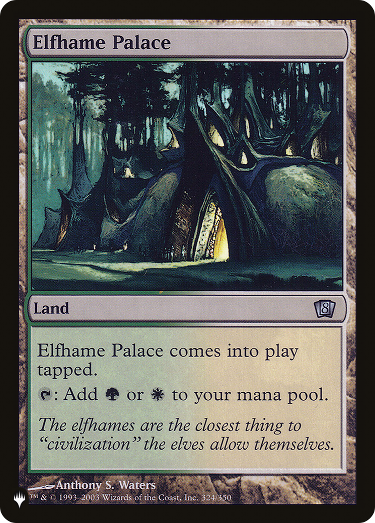 Elfhame Palace [The List] | Galactic Gamez