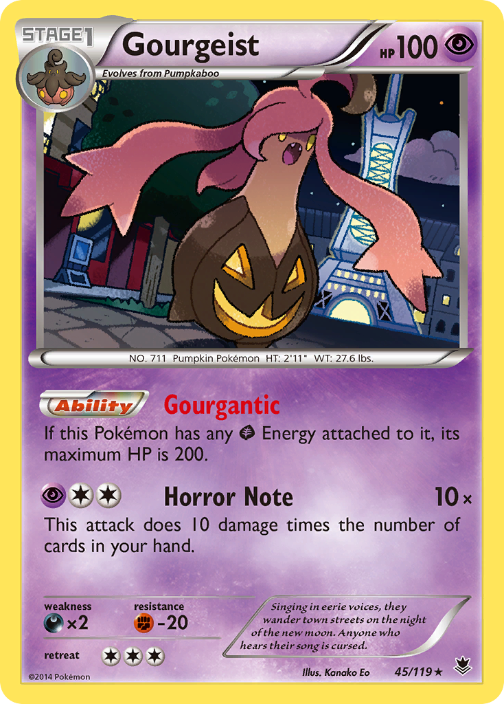 Gourgeist (45/119) [XY: Phantom Forces] | Galactic Gamez