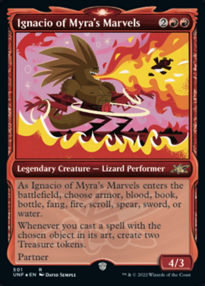 Ignacio of Myra's Marvels (Showcase) (Galaxy Foil) [Unfinity] | Galactic Gamez