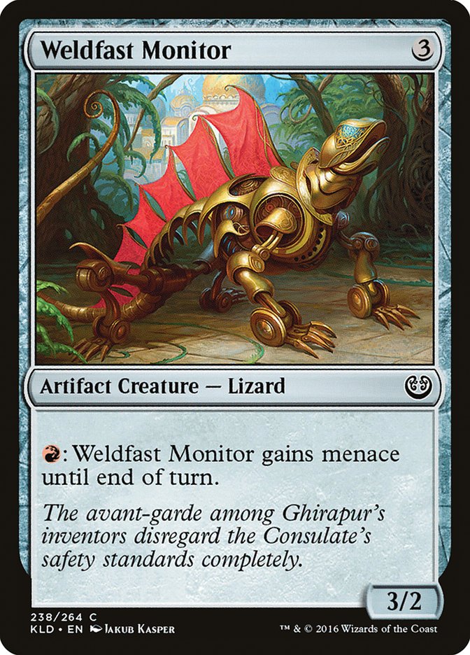 Weldfast Monitor [Kaladesh] | Galactic Gamez