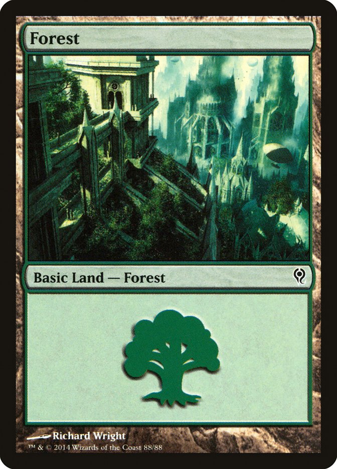 Forest (88) [Duel Decks: Jace vs. Vraska] | Galactic Gamez