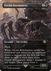 Orcish Bowmasters (Borderless Alternate Art) [The Lord of the Rings: Tales of Middle-Earth] | Galactic Gamez