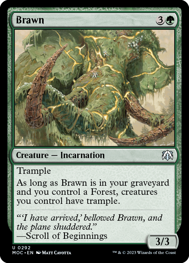 Brawn [March of the Machine Commander] | Galactic Gamez