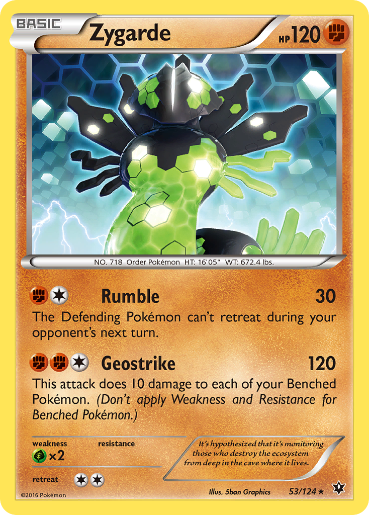 Zygarde (53/124) [XY: Fates Collide] | Galactic Gamez