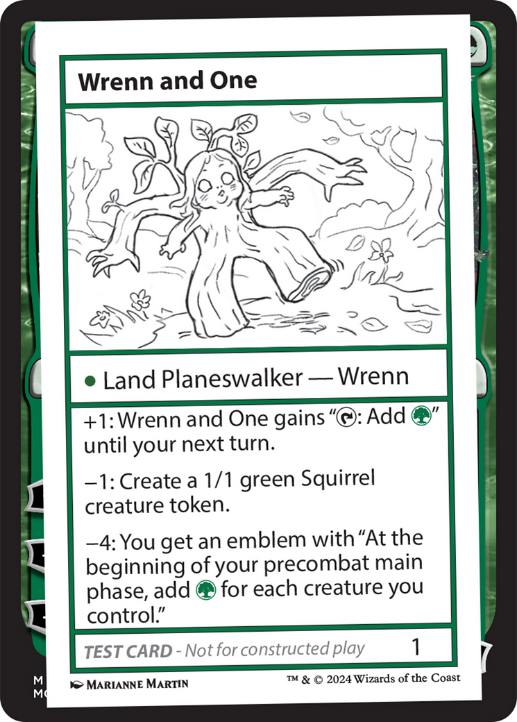 Wrenn and One [Mystery Booster 2 Playtest Cards] | Galactic Gamez