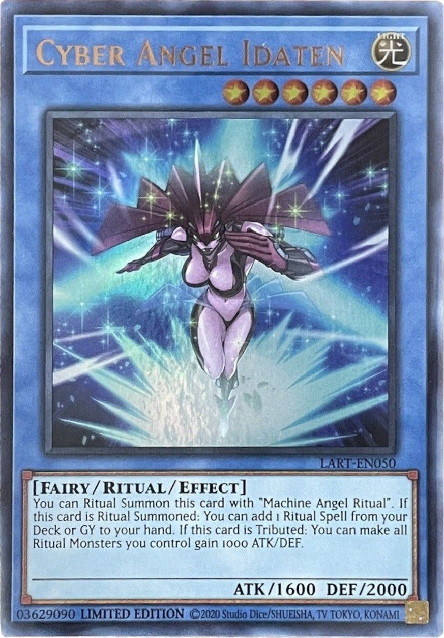 Cyber Angel Idaten [LART-EN050] Ultra Rare | Galactic Gamez