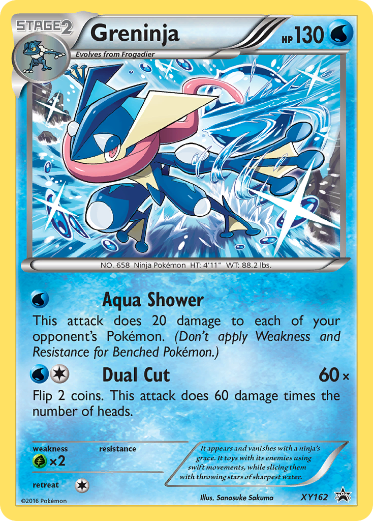 Greninja (XY162) [XY: Black Star Promos] | Galactic Gamez