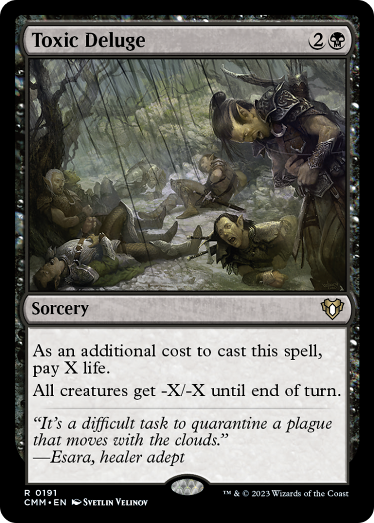 Toxic Deluge [Commander Masters] | Galactic Gamez