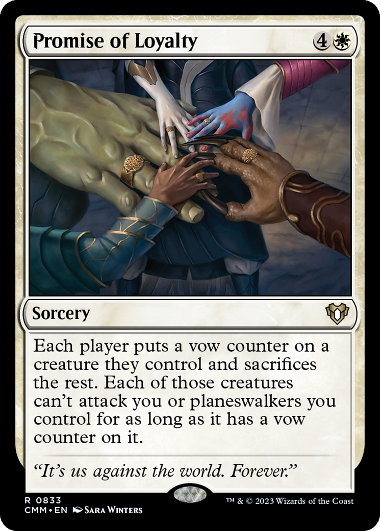 Promise of Loyalty [Commander Masters] | Galactic Gamez