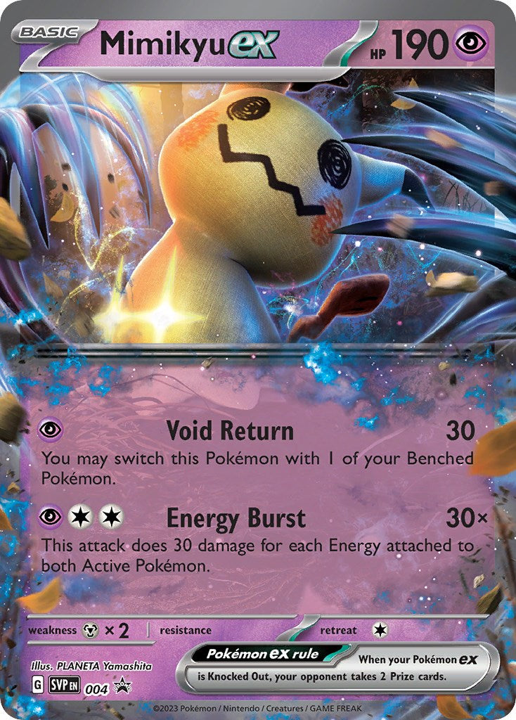 Mimikyu ex (004) [Scarlet & Violet: Black Star Promos] | Galactic Gamez