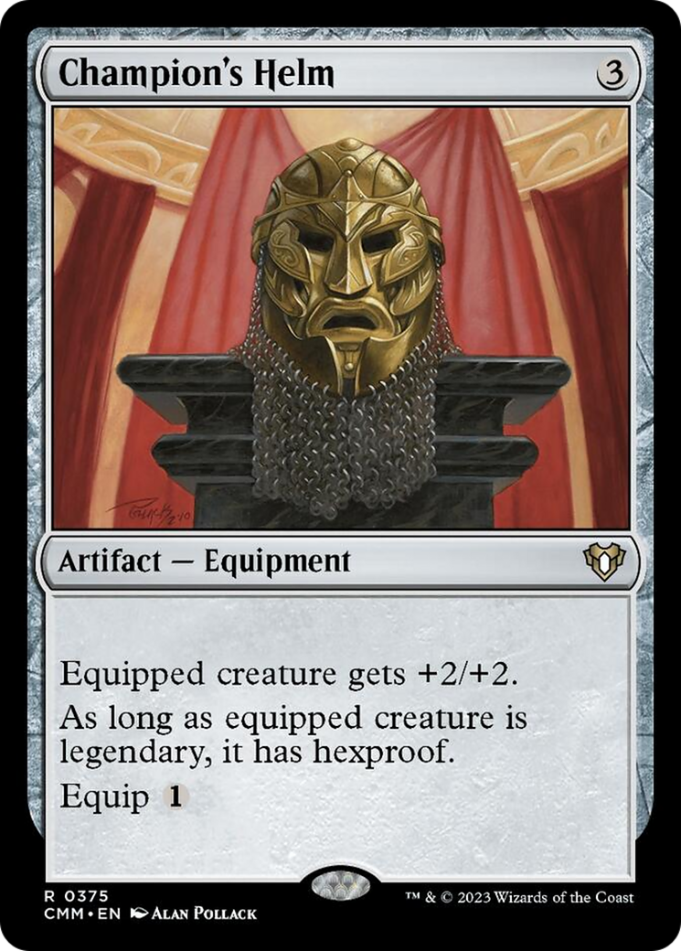 Champion's Helm [Commander Masters] | Galactic Gamez