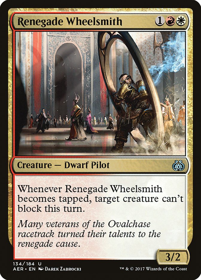 Renegade Wheelsmith [Aether Revolt] | Galactic Gamez