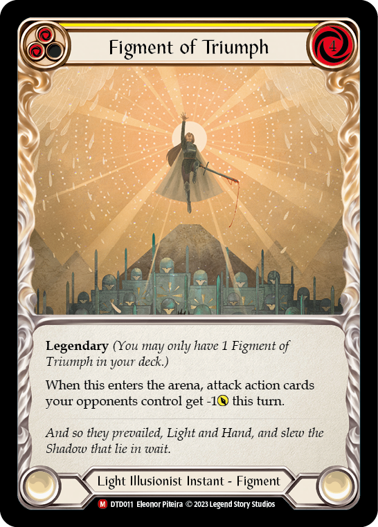 Figment of Triumph // Victoria, Archangel of Triumph [DTD011 //] (Dusk Till Dawn) | Galactic Gamez