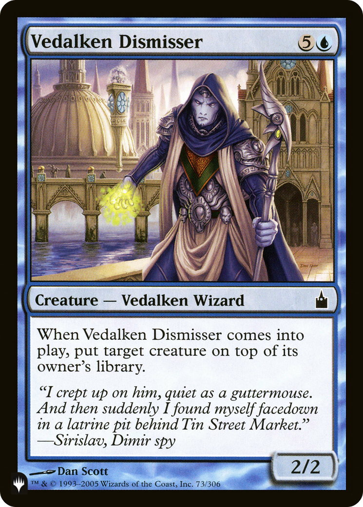 Vedalken Dismisser [The List Reprints] | Galactic Gamez