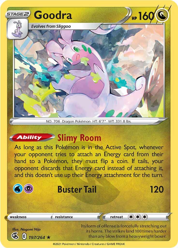 Goodra (197/264) [Sword & Shield: Fusion Strike] | Galactic Gamez