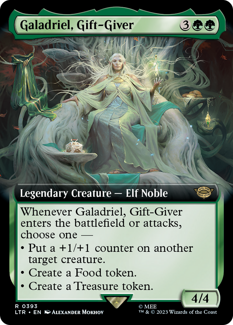 Galadriel, Gift-Giver (Extended Art) [The Lord of the Rings: Tales of Middle-Earth] | Galactic Gamez