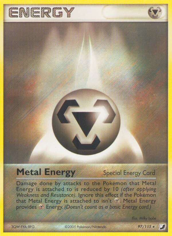 Metal Energy (97/115) [EX: Unseen Forces] | Galactic Gamez