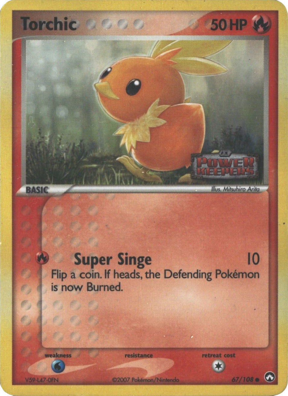 Torchic (67/108) (Stamped) [EX: Power Keepers] | Galactic Gamez