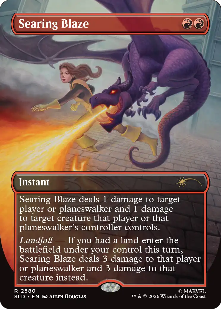 Searing Blaze [Secret Lair Drop Series] | Galactic Gamez