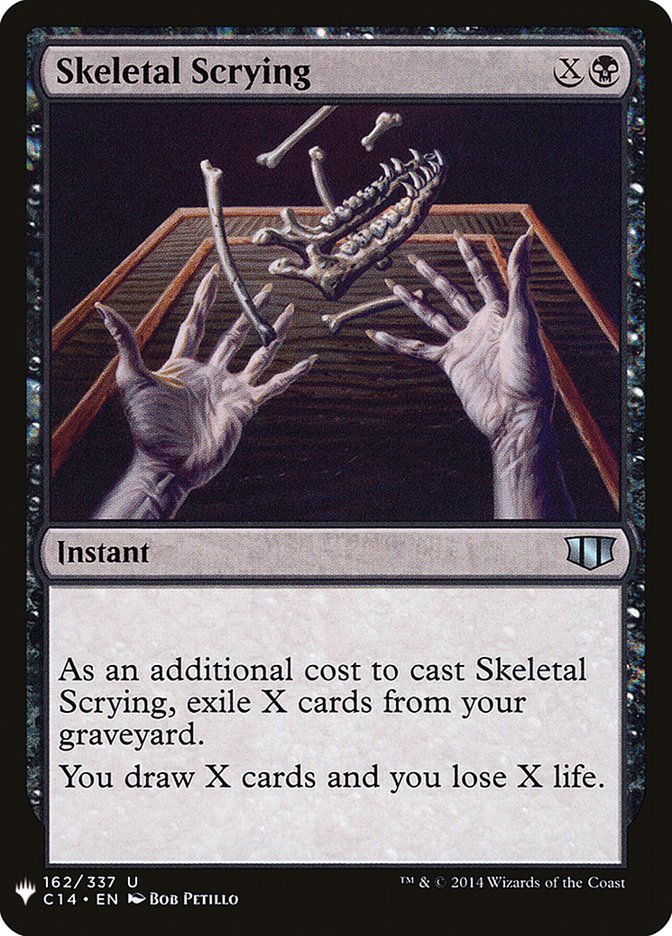 Skeletal Scrying [Mystery Booster] | Galactic Gamez