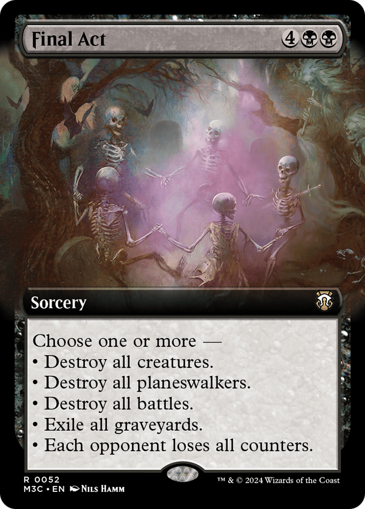 Final Act (Extended Art) (Ripple Foil) [Modern Horizons 3 Commander] | Galactic Gamez